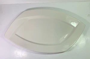 Vintage Syrakus China Quadra eckig 32 A weiß Porzellan Geschirr Platte 16" - Bild 1 von 10