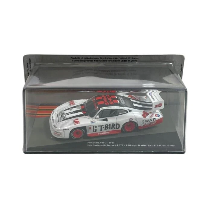 Modellino Auto Ex Magazine 1/43 Porsche 935L 24h Daytona IMSA #6 Foyt - Henn ... - Immagine 1 di 1