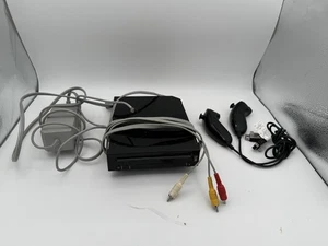 Console Nintendo Wii Nera con Cavi e Nunchuk - Funzionante - No Barra Sensore - Leggi - Foto 1 di 3