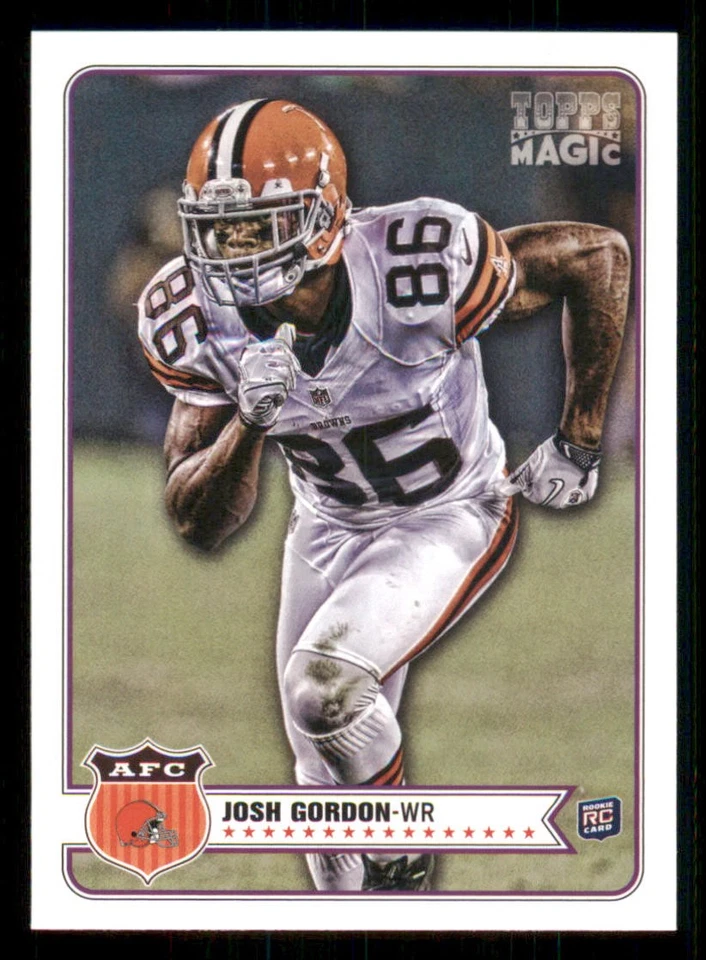 2012 Topps Magic #128 Josh Gordon RC - Image 1 of 2