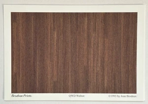 Papel pintado a cuartos de cuarto de casa de muñecas - Suelo de tablones de nogal - Imagen 1 de 1