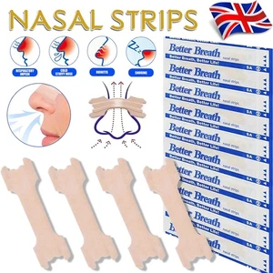 Nose plasters/ strips for snoring - congestion aid- Breathe easy - Picture 1 of 18