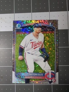 Mini refractor de diamante Bowman Chrome Payton Eeles 1st Bowman 2025 #Bcp-78 - Imagen 1 de 4