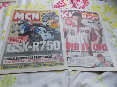  MCN/25,2,2004/Suzuki GSX-R750/Benelli TNT/ Suzuki GSX1400/XT660/VN2000/ - Image 1 of 4