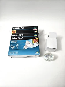 Philips Indoor Flood 50 W MR16 Light Bulb 4 Pack New - Picture 1 of 4