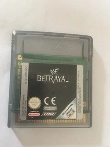 🌟BETRAYAL WWF🌟NINTENDO GAME BOY🌟COLOR🌟SP🌟GBA🌟UK🇬🇧VERKÄUFER🌟SCHNELLER VERSAND🌟 - Bild 1 von 2