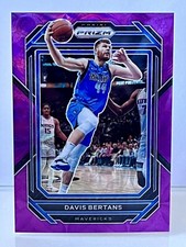 DAVIS BERTANS 2022-23 Panini Prizm CHOICE PURPLE SCOPE PRIZM /20 #189 Mavericks