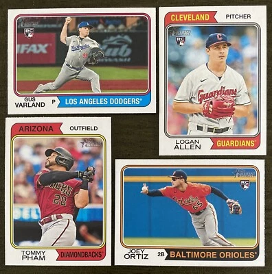 ( U SELECT CARDS ) 2023 Topps Heritage Singles 501-725🔽 - Image 1 of 2