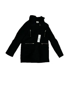 NEW Copper Key Jacket Coat Girls 14/16 Black Zipper With Fur Thru The Inside - Picture 1 of 2