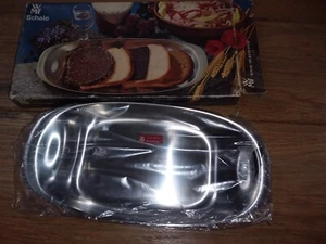 WMF Tablett Cromargan 18/8 stainless Länglich Teller Silber Servieren Schale  - Bild 1 von 1