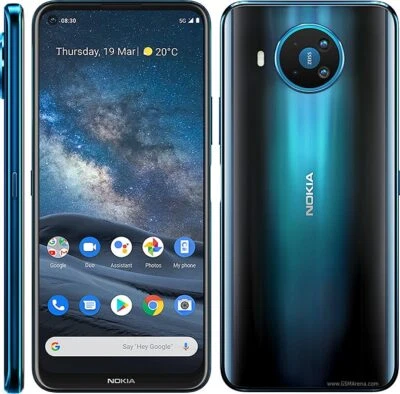 Nokia 8.3 5G 128GB/8GB 64GB/4GB RAM Single/Dual SIM Original Mobile Phone 6.81" - Image 1 of 4