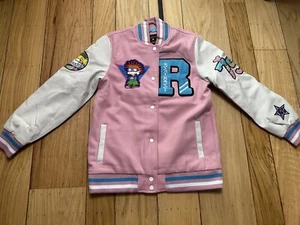 Chaqueta universitaria Members Only X Nickelodeon Rugrats para mujer talla múltiple nueva con etiquetas - Imagen 1 de 5