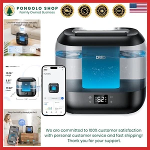 32-Hour Runtime Ultrasonic Humidifier with Alexa Control - Ideal for Large Rooms - Picture 1 of 9