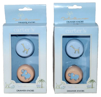 Carter's ~ Amor Real ~ Colección John Lennon ~ Perillas de cajón para guardería ~ 2 cajas Foto 1 de 4