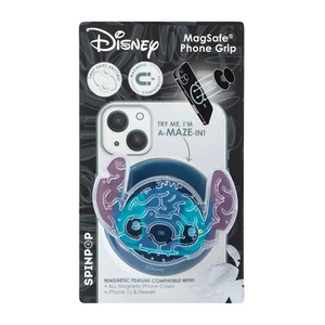 đ„Spinpop Disney Maze Stitch Pop Grip poignĂ©e tĂ©lĂ©phone BNWTđ„ - Photo 1 sur 5