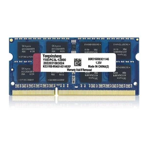 DDR3 / DDR3L 4GB Laptop RAM 1600MHz PC3L/PC3-12800 SODIMM Non-ECC Unbuffered ... - Picture 1 of 10
