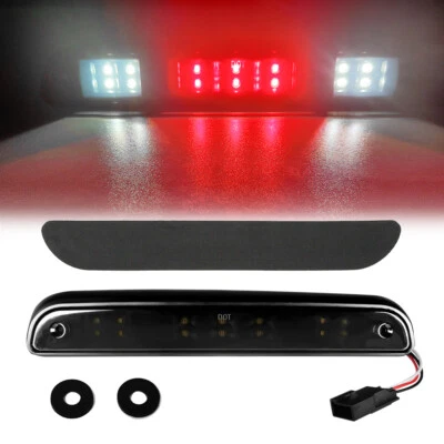 For 1994-96 Ford F150 F250 BRONCO Third Brake Light Smoke LED Rear Cargo Lamp HD - Image 1 of 4