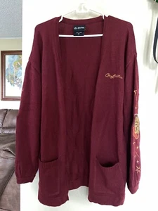 Gryffindor Cosplay Drawstring Long Jacket Coat Hooded Sweatshirt Party Hoodie - Picture 1 of 7