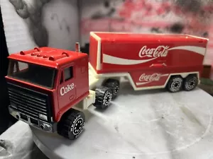 Remco Toys Diecast Coca Cola Semi Truck & Trailer 1987 - Picture 1 of 7