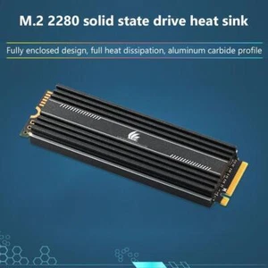 M.2 SSD Heat Sink Aluminum Thermal Cooling Pads Solid State Hard Disk Radiator - Picture 1 of 6