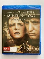 Blu Ray - CASUALTIES OF WAR Extended Edition (1989) Region B - NEW & SEALED