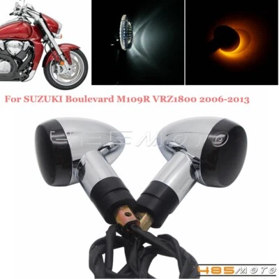 Indicador delantero de señales de giro de humo para SUZUKI Boulevard M109R VRZ1800 2006-2015 Foto 1 de 4