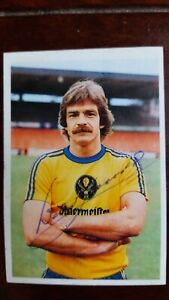 Bergmann Sammelbild 1978/79 Dieter Zembski Eintracht Braunschweig handsigniert