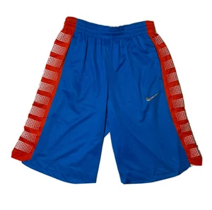 Nike Basketball Shorts Men’s Size Medium Dri-Fit Equalizer Blue/Orange - Picture 1 of 5