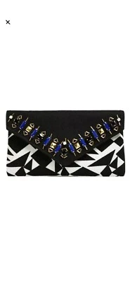 Bolso sin asas Shiraleah Nancy cruzado adornado sobre lana nuevo con etiquetas $58 Foto 1 de 4