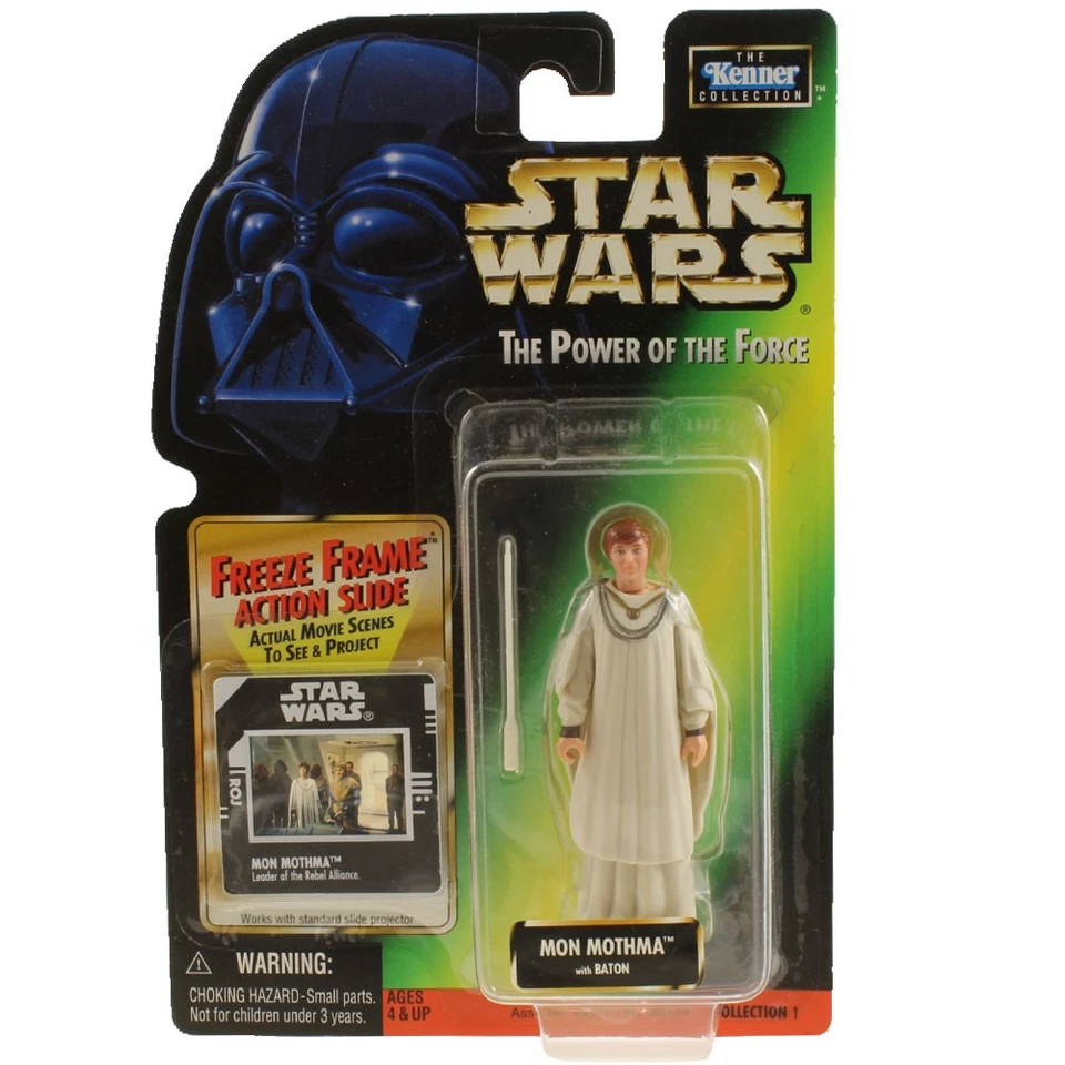 Boneco de ação Star Wars Power of the Force POTF Freeze Frame Mon Mothma - Imagem 1 de 1