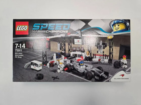 LEGO Speed Champions 75911 McLaren Mercedes Pit Stop 332pcs NEW Sealed Retired