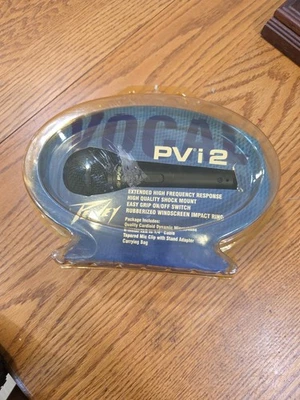 Peavey PV®i 2 Dynamic Vocal Microphone With On/Off Switch - Black New Sealed.  - Image 1 of 4