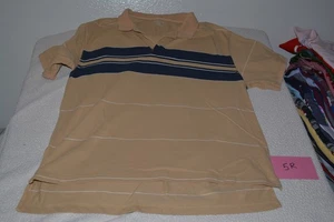 Polo 2XL Marrón 2 Botones Cuello Bahía de San Juan Hecho en Pakistán - Imagen 1 de 2