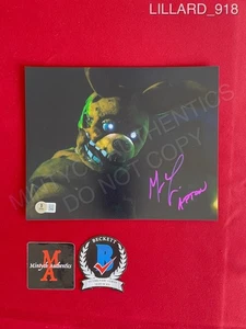 Matthew Lillard signed 8x10 photo Five Nights at Freddy's Beckett COA Afton - Picture 1 of 6