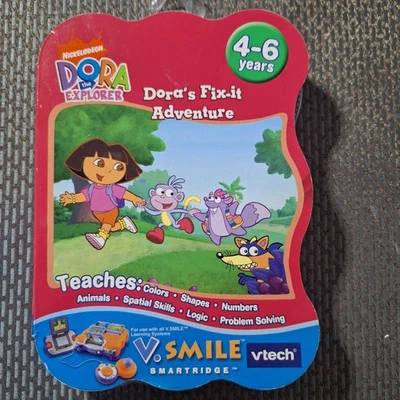 Dora the Explorer Dora fix it adventure. V. Smile smartridge vtech NEW - Image 1 of 3