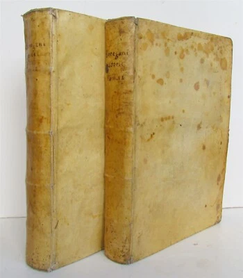 1698 HISTORY of EUROPE WARS FROM 1683 OTTOMAN INVASION IN HUNGARY antique 2 VOL. - Image 1 of 4