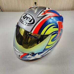 Arai RX-7 Corsair Nicky Hayden Motorcycle Helmet 2006 MotoGP Champ Medium 7-1/8"