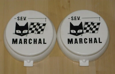 Marchal NEW Original 5.75" 710 810 812 819 Driving Fog Light Covers-Pair - Image 1 of 4