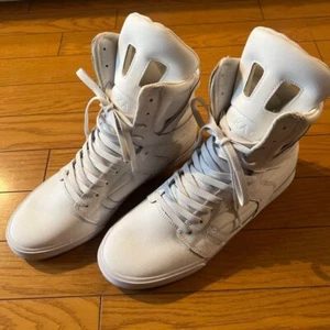 SUPRA SKYTOPⅡ Sneakers Size 10 29.0cm White No Box - Picture 1 of 5