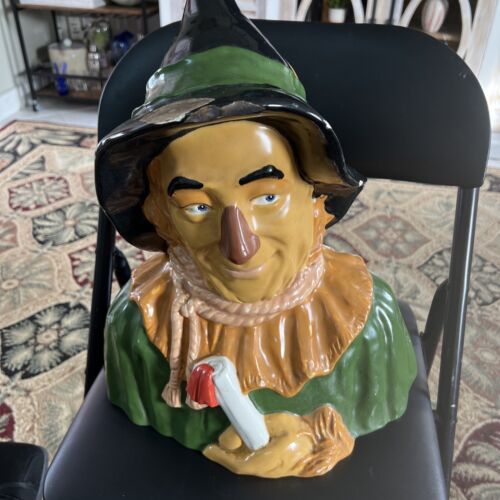 Scarecrow Wizard of Oz Limited Edition Cookie Jar  By Star Jars #1050/1939