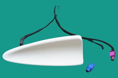 BMW E66 E65 750LI 2002-2008 aleta de tiburón radio antena techo antenas receptor blanco Foto 1 de 4