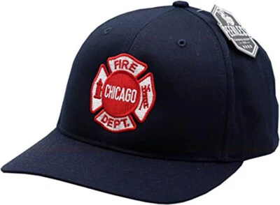 Chicago Fire Department Maltese Logo Adjustable Hat-10780 - Image 1 of 3
