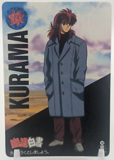 Kurama #140 Yu Yu Hakusho Carddass Card BANDAI TCG 1993 Yoshihiro Togashi Japan