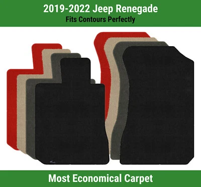Alfombrillas de primera fila Lloyd Velourtex para Jeep Renegade 2019-2022  Foto 1 de 4