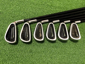 Yonex Golf SUPER ADX Iron Set 4-9 Right Handed Graphite Regular Flex Used - Picture 1 of 9