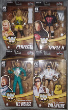 WWE Elite Legends - Series 20 Set of 4 Mr Perfect Valentine HHH Ted DiBiase  NEW