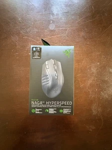 Razer Naga V2 HyperSpeed MMO Wireless Bluetooth Optical Gaming Mouse - SEALED - Photo 1/6