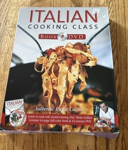 NEW Italian Cooking Class: Authentic Rustic Cucina DVD 2004 DIY Mirko Grillini - Foto 1 di 4