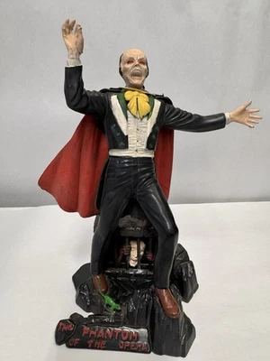 Vintage 1963 Aurora The Phantom of the Opera Model Kit Built Painted Monster Toy - Image 1 of 4