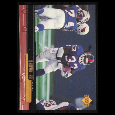 Cartão de futebol americano Gary Brown #139 1999 Upper Deck New York Giants NFL QUASE PERFEITO - Imagem 1 de 3